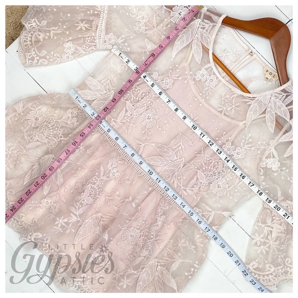 POL Fairy Angel 2 Piece Baby Doll Top - Picture 8 of 12